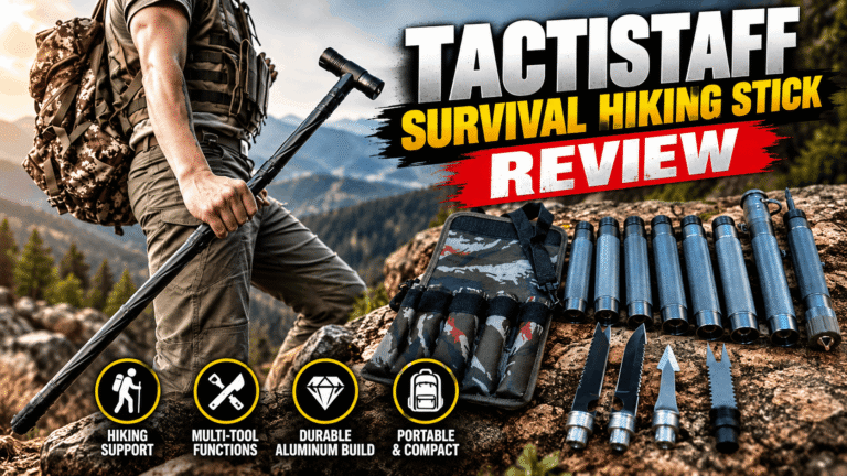 TactiStaff Survival Hiking Stick