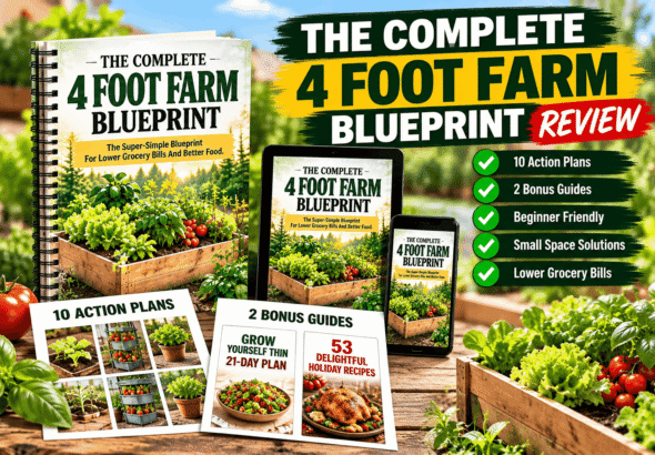 The Complete 4 Foot Farm Blueprint digital gardening guide review