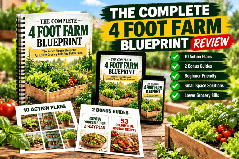 The Complete 4 Foot Farm Blueprint digital gardening guide review