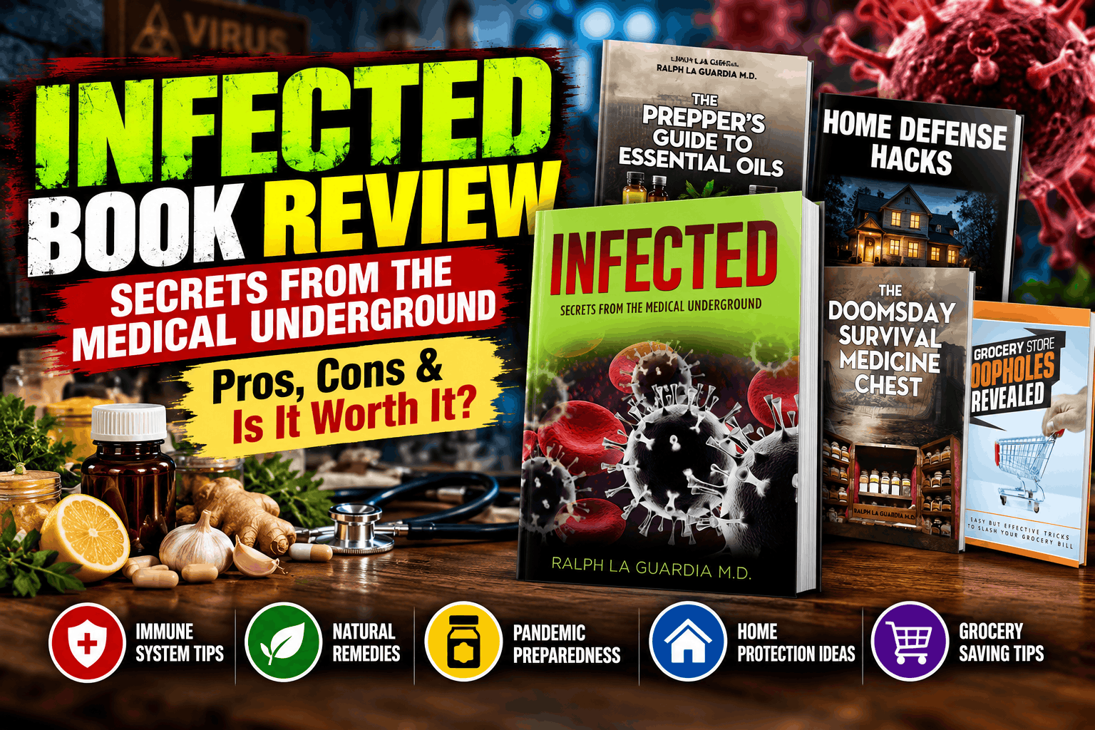Infected Book Secrets From The Medical Underground book cover review